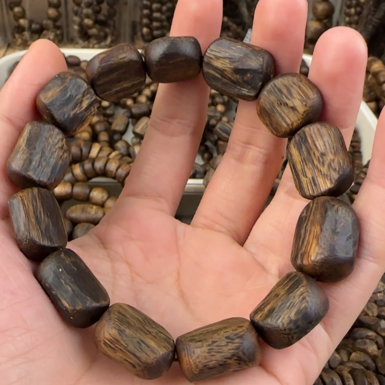 【闪购商品】沉香手串5**7奇楠手串13.9克