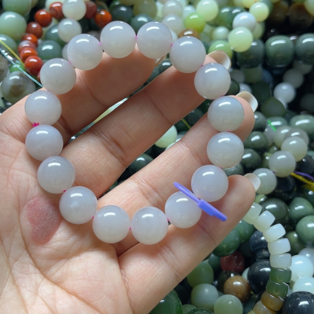 和田玉手链未镶嵌