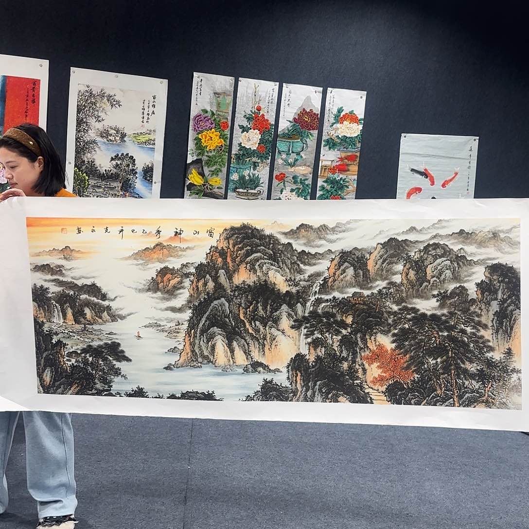 国画超级好看的一幅国画作品