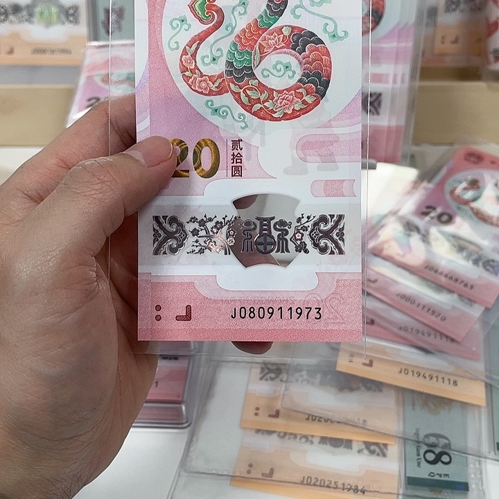 塑料蛇钞-1973—————————