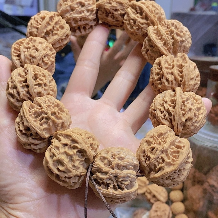 【闪购商品】文玩核桃把件35苹果手持