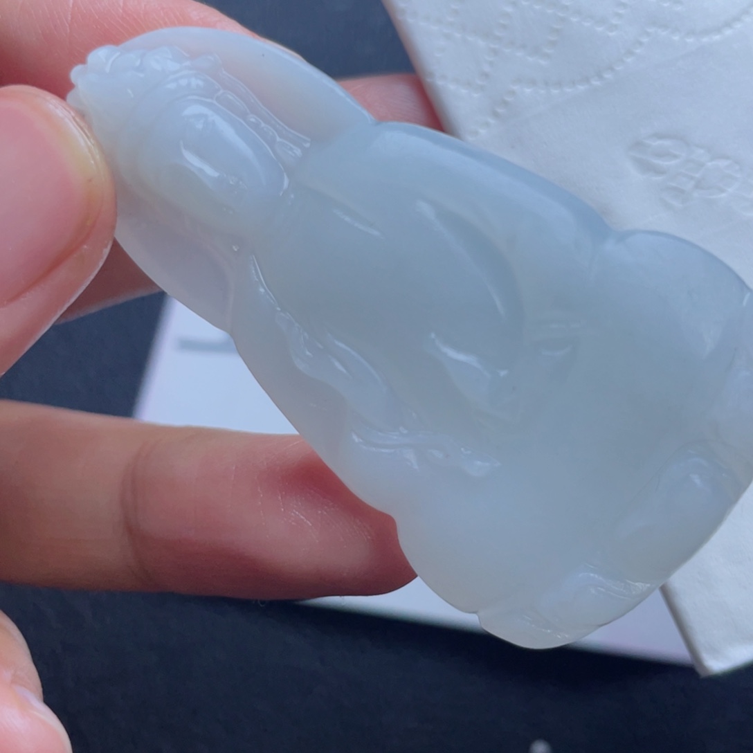 定制翡翠未镶嵌翡翠吊坠