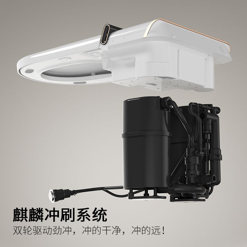 JEOMRW麒麟空气增压冲刷系统【停电照常冲水，无需备用电池】