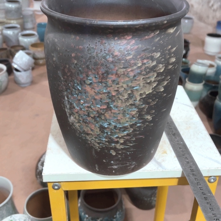 花盆紫砂口径20高度25一只瑕疵