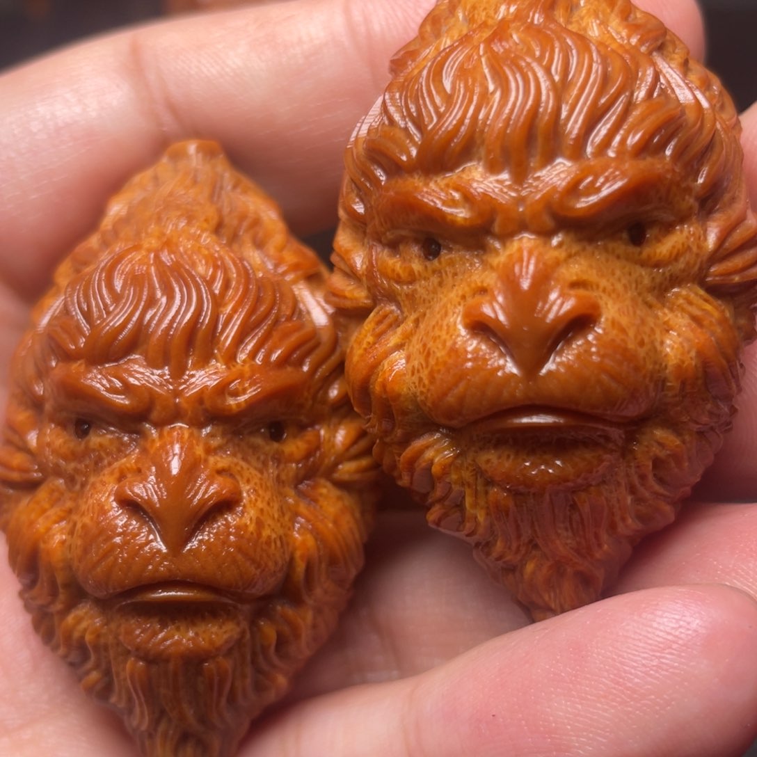 橄榄核手串/手链大圣手球一对3.2左右