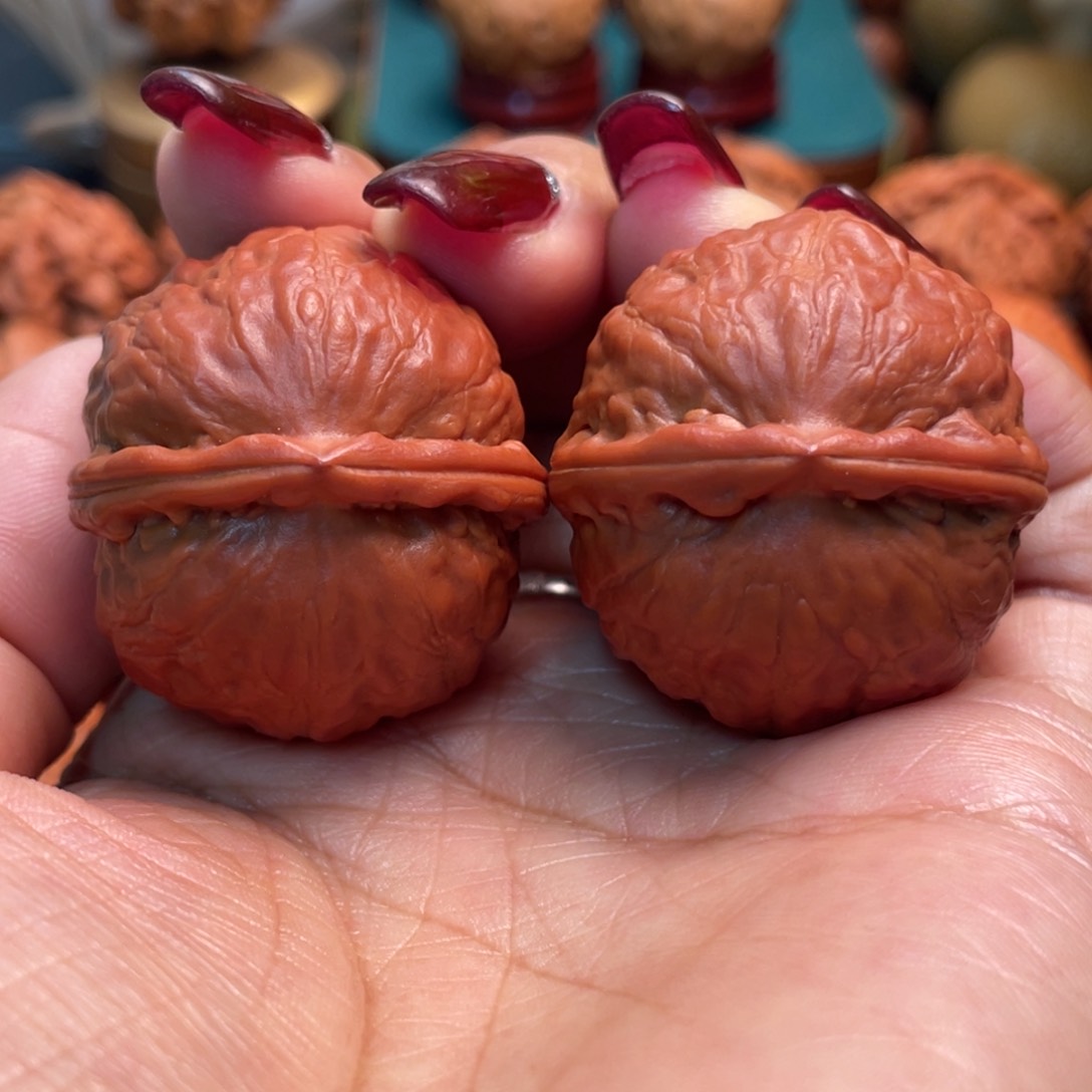 把件文玩核桃元宝