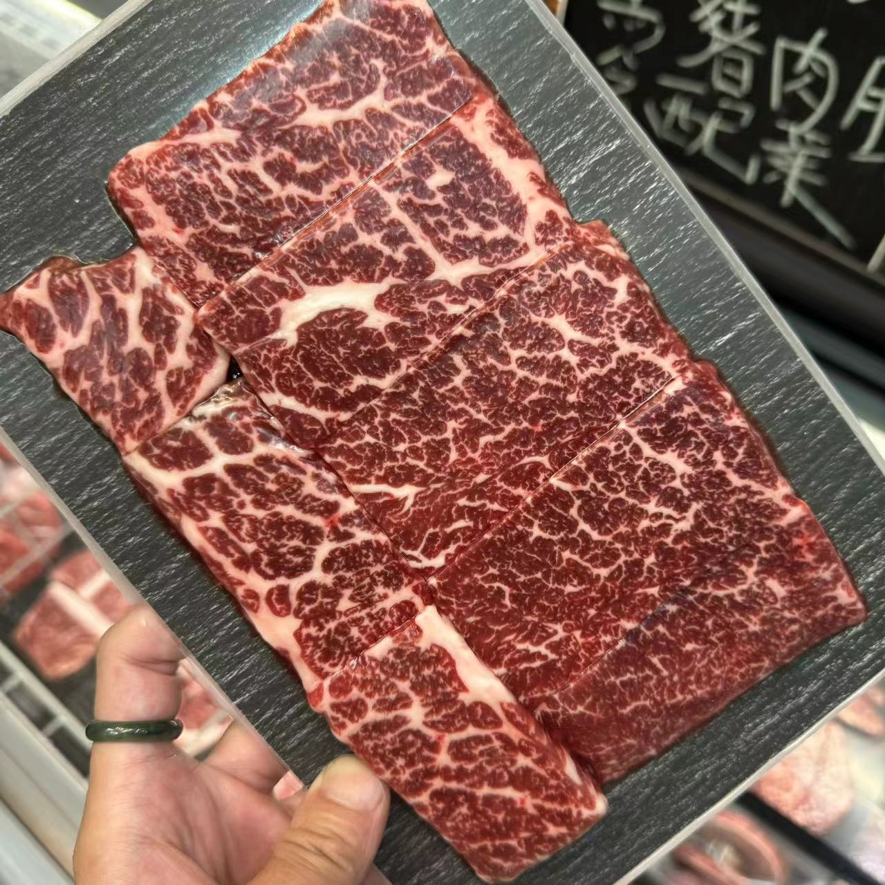 原切牛排精修800克 澳洲WX纯种和牛套餐