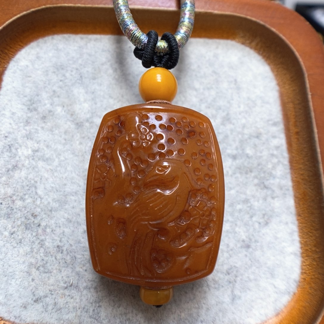 蜜蜡颈饰未镶嵌蜜蜡