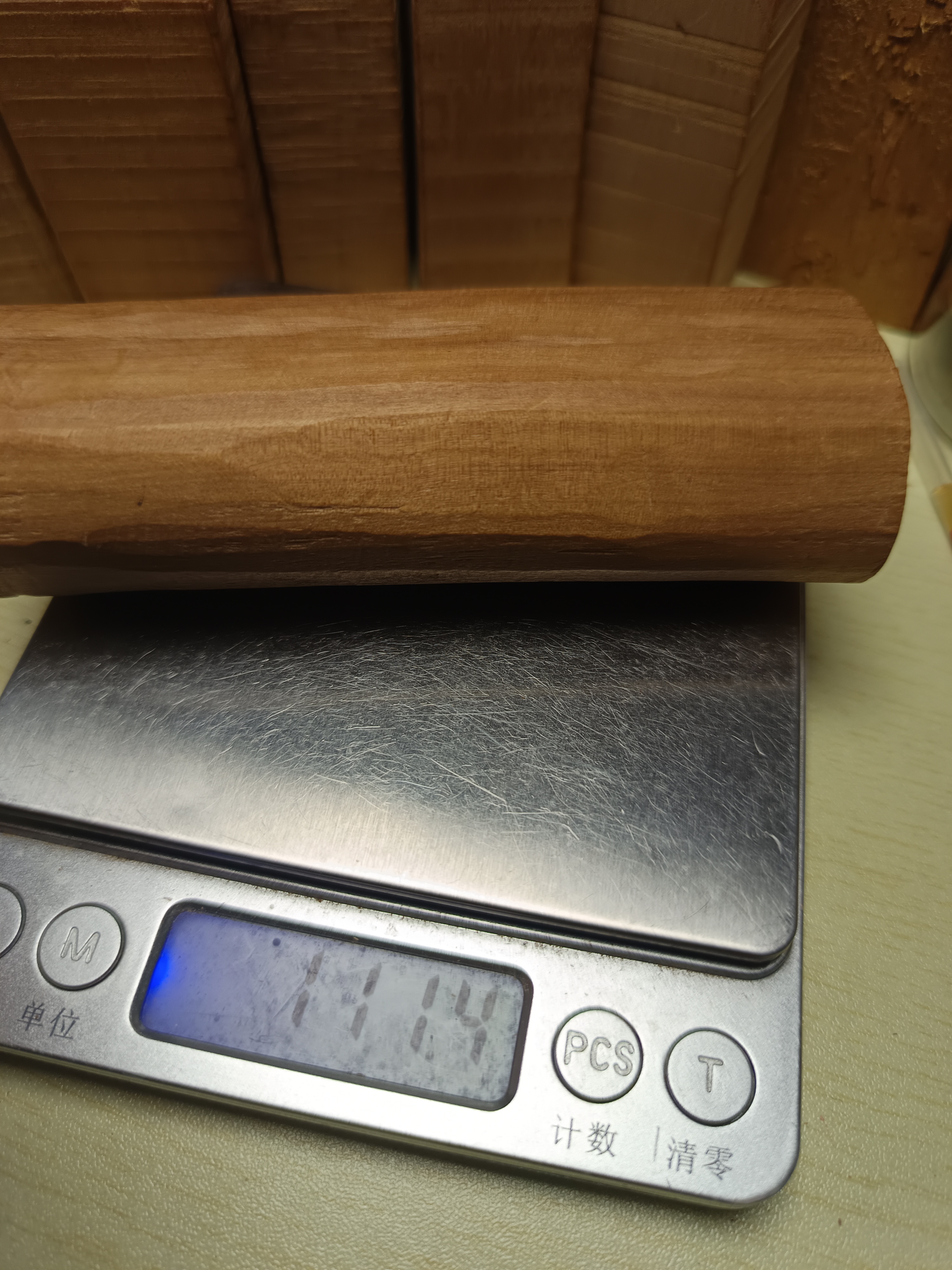 定制迈索尔老山檀钢印料111.4