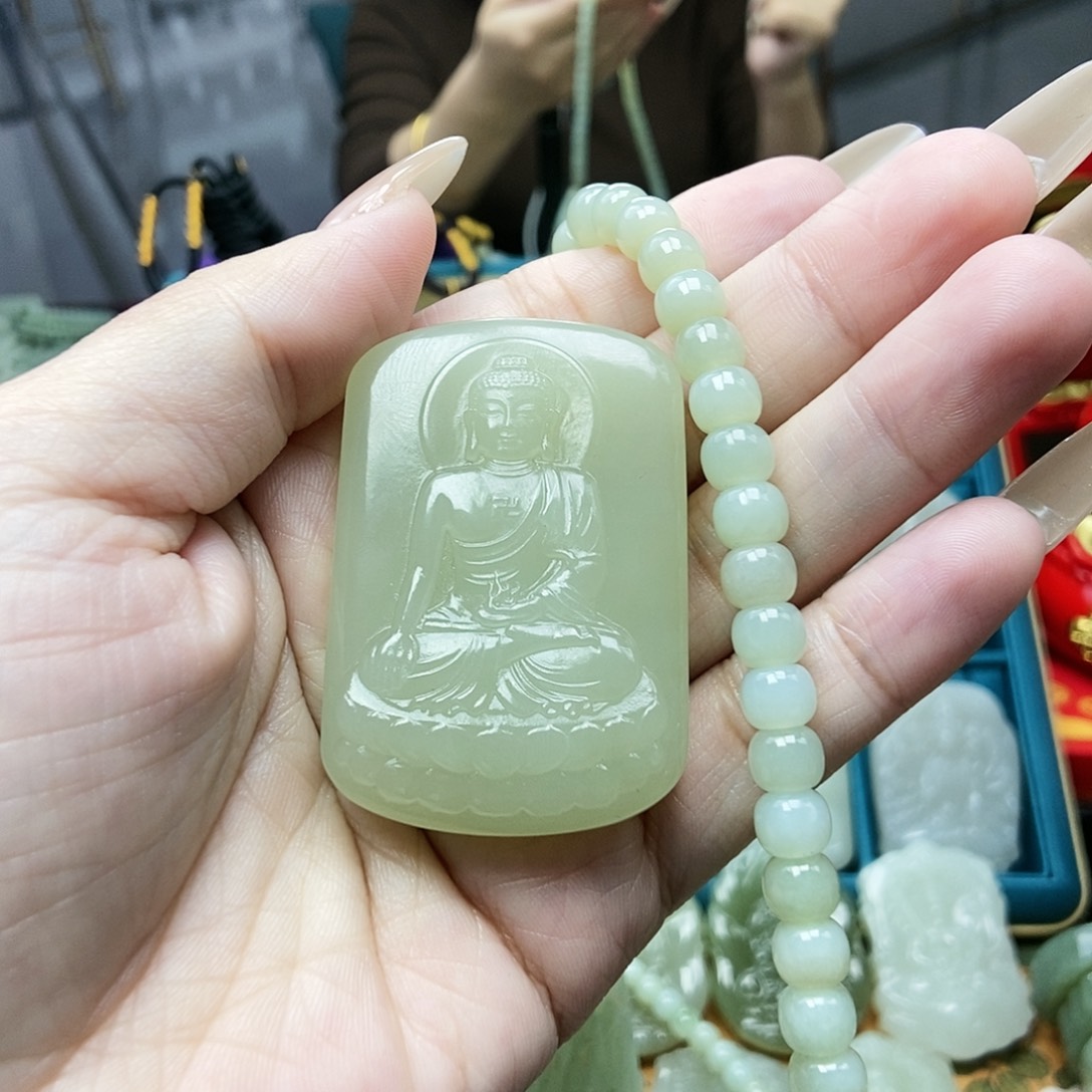 和田玉颈饰未镶嵌【****】