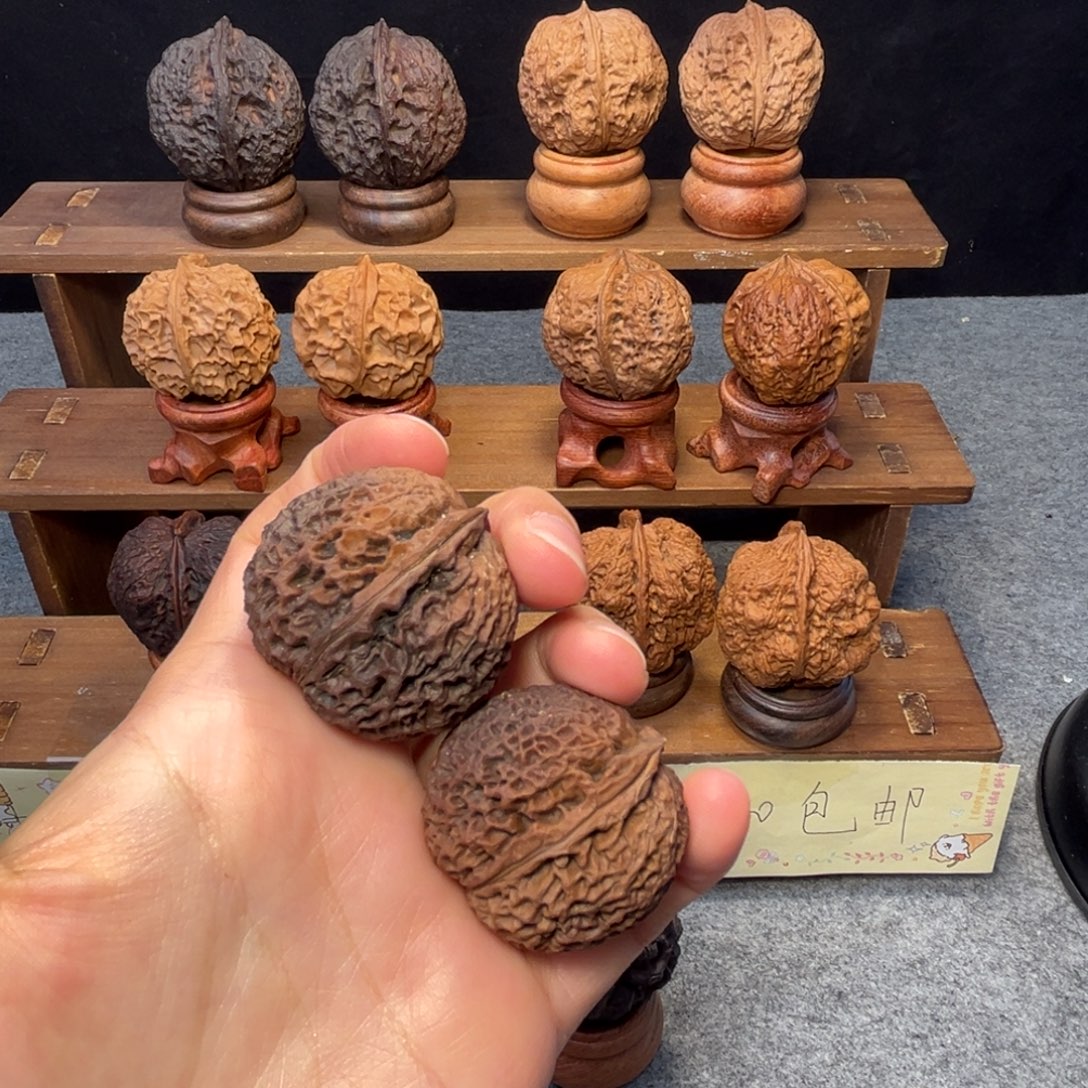 文玩核桃吊坠z小绣球37mm