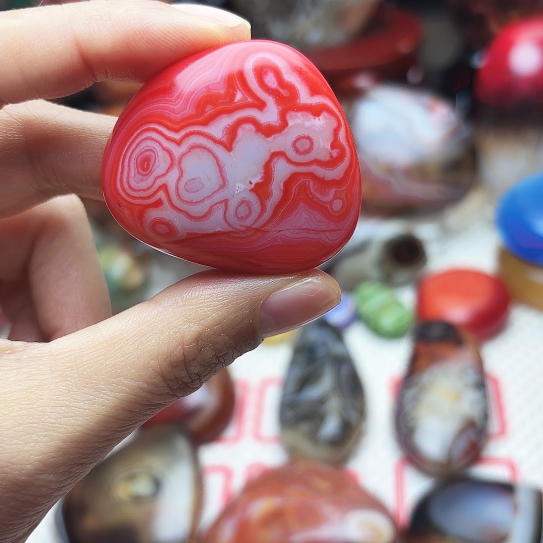 玛瑙/玉髓未镶嵌珠宝半成品