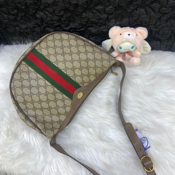 95新 GUCCI/古驰 大喜/古驰经典中号斜挎包