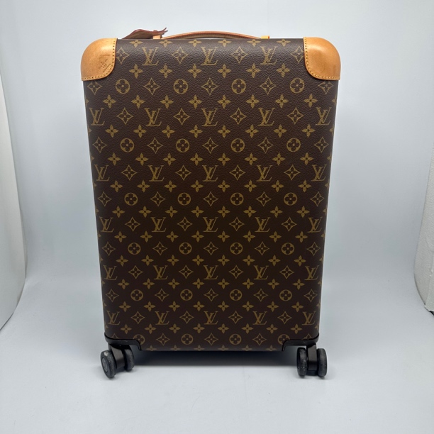 95新 LouisVuitton/路易威登 棕花芯片款拉杆箱可登机6145时尚