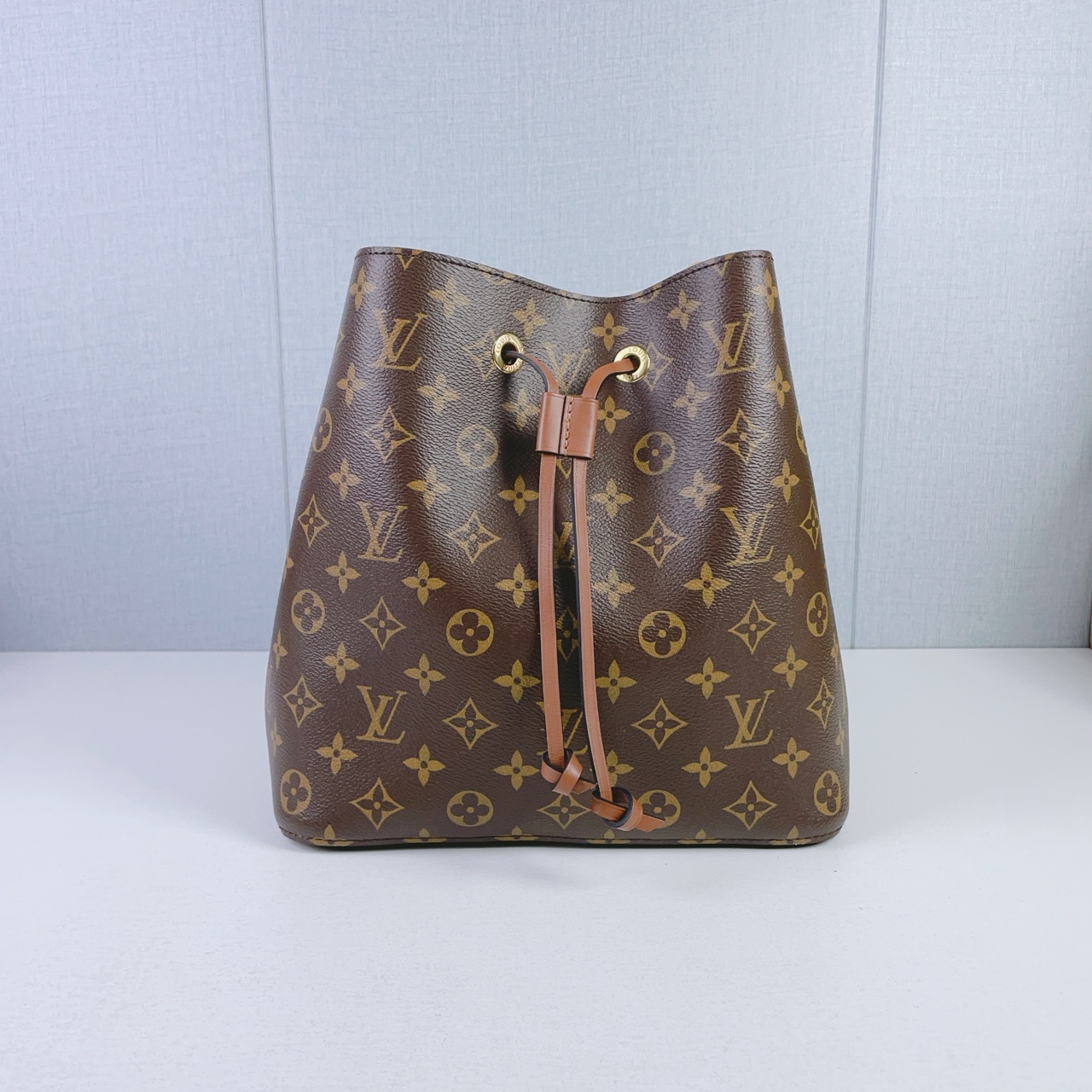 99新 LOUIS VUITTON PARIS  焦糖水桶包 芯片款
