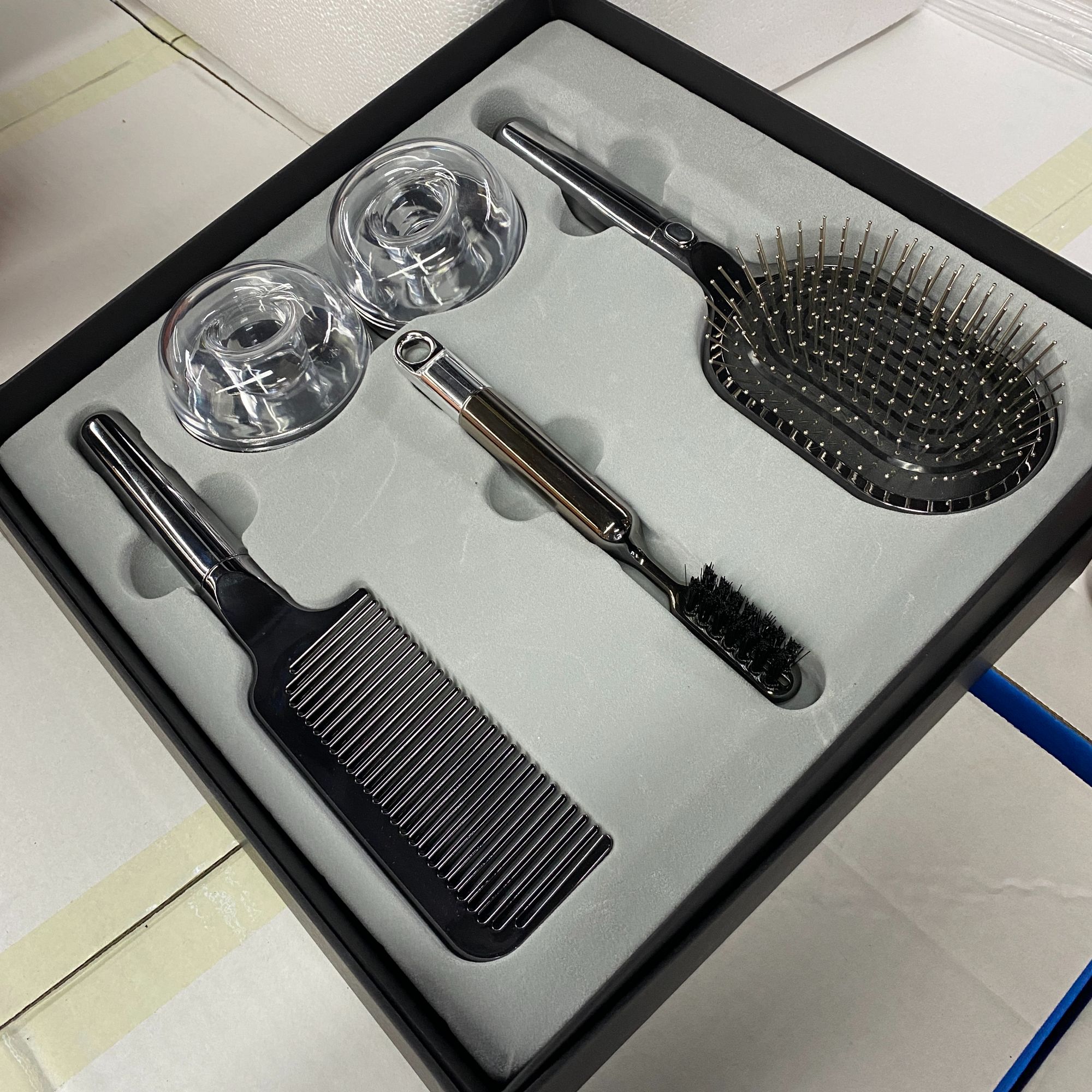 便携用梳头家用两用复古直发梳