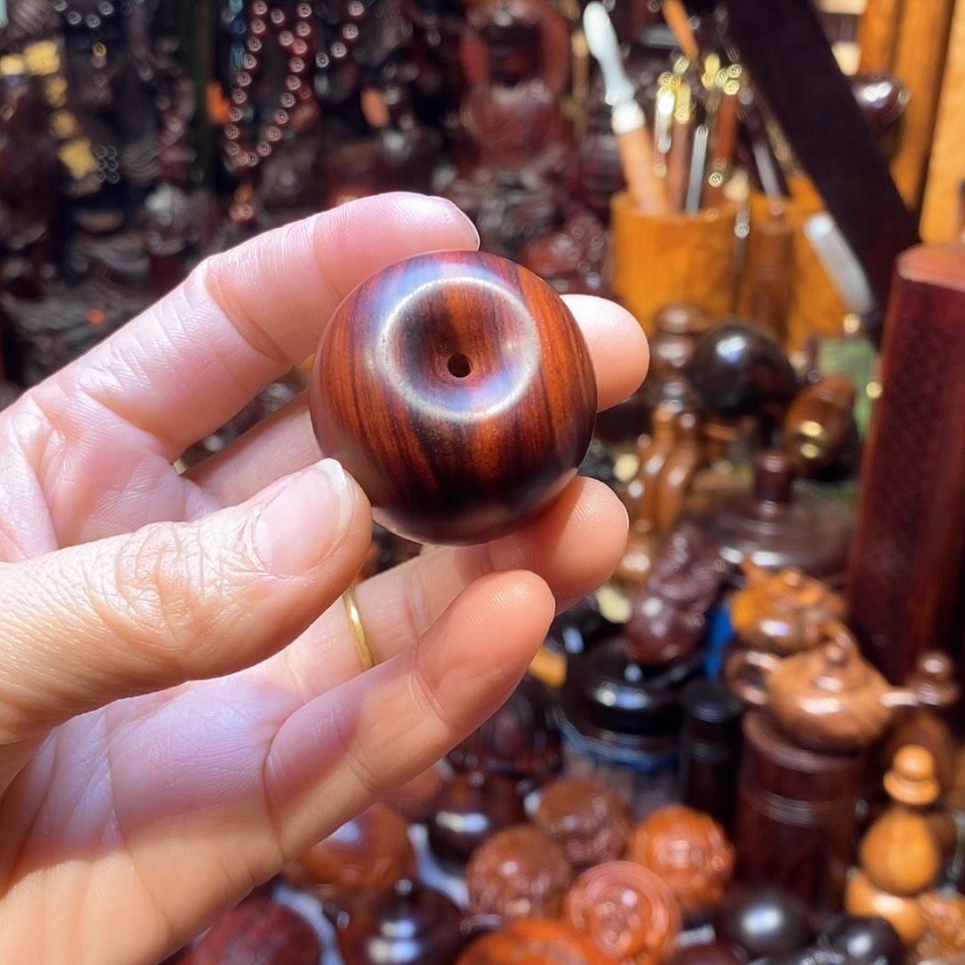 檀香紫檀（小叶紫檀）加厚面包圈