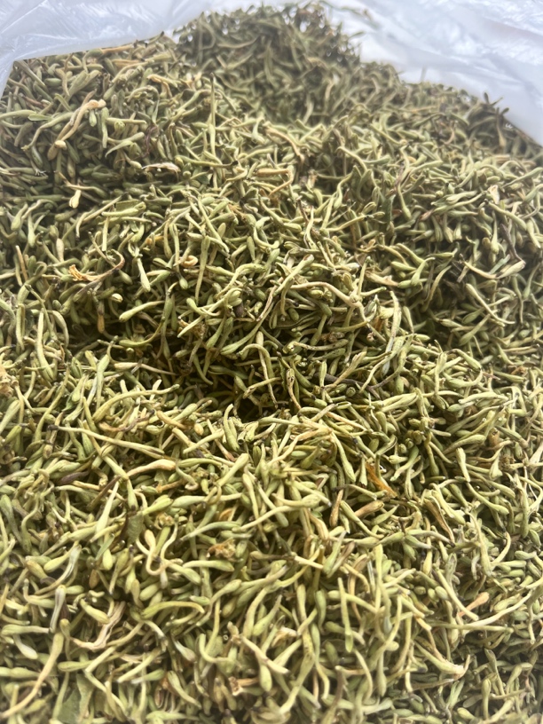 【干金银花】陕南特产纯自然晾干金银花干货