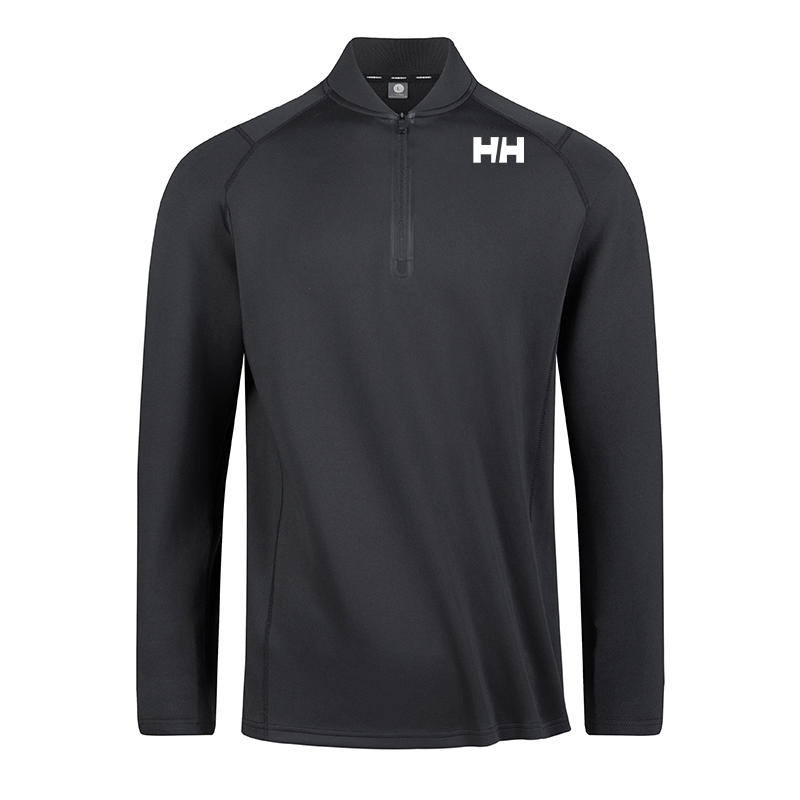 HH海莉轻奢男士亲肤半高领拉链卫衣休闲长袖时尚百搭保暖内穿户外