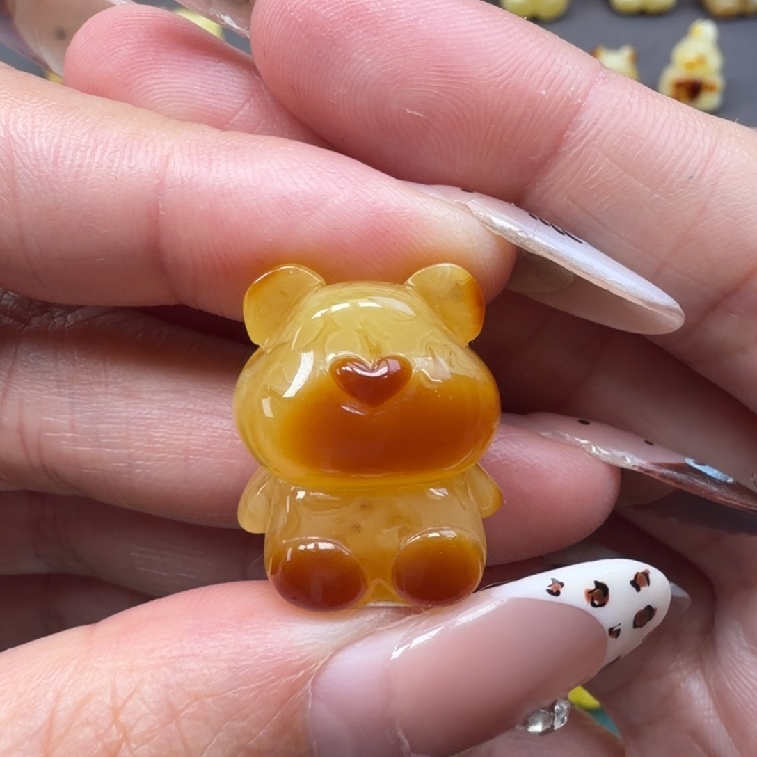 琥珀未镶嵌裸石蜜蜡