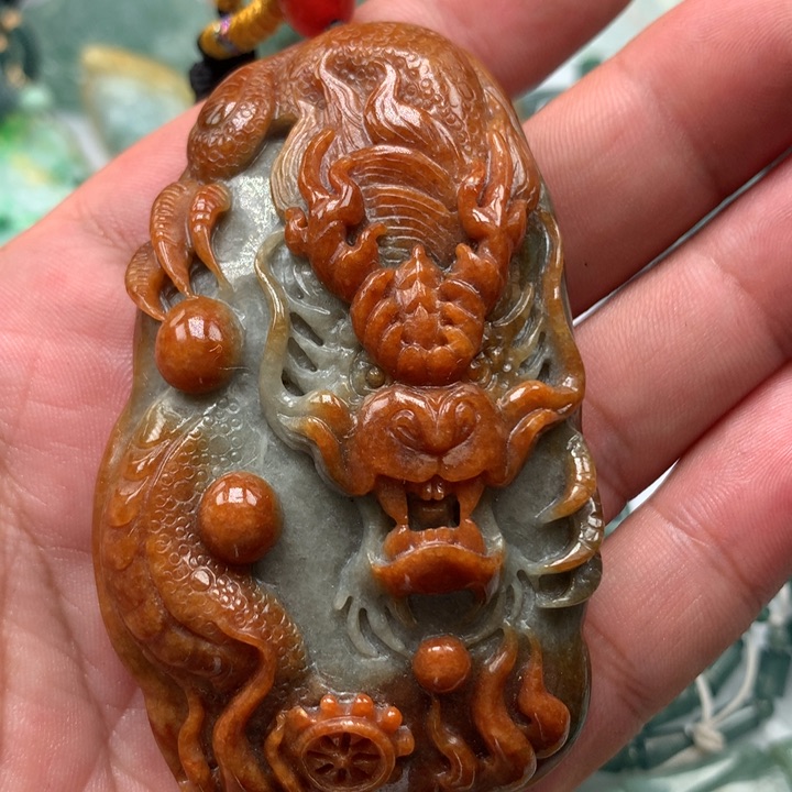 翡翠颈饰未镶嵌保真天然a货翡翠