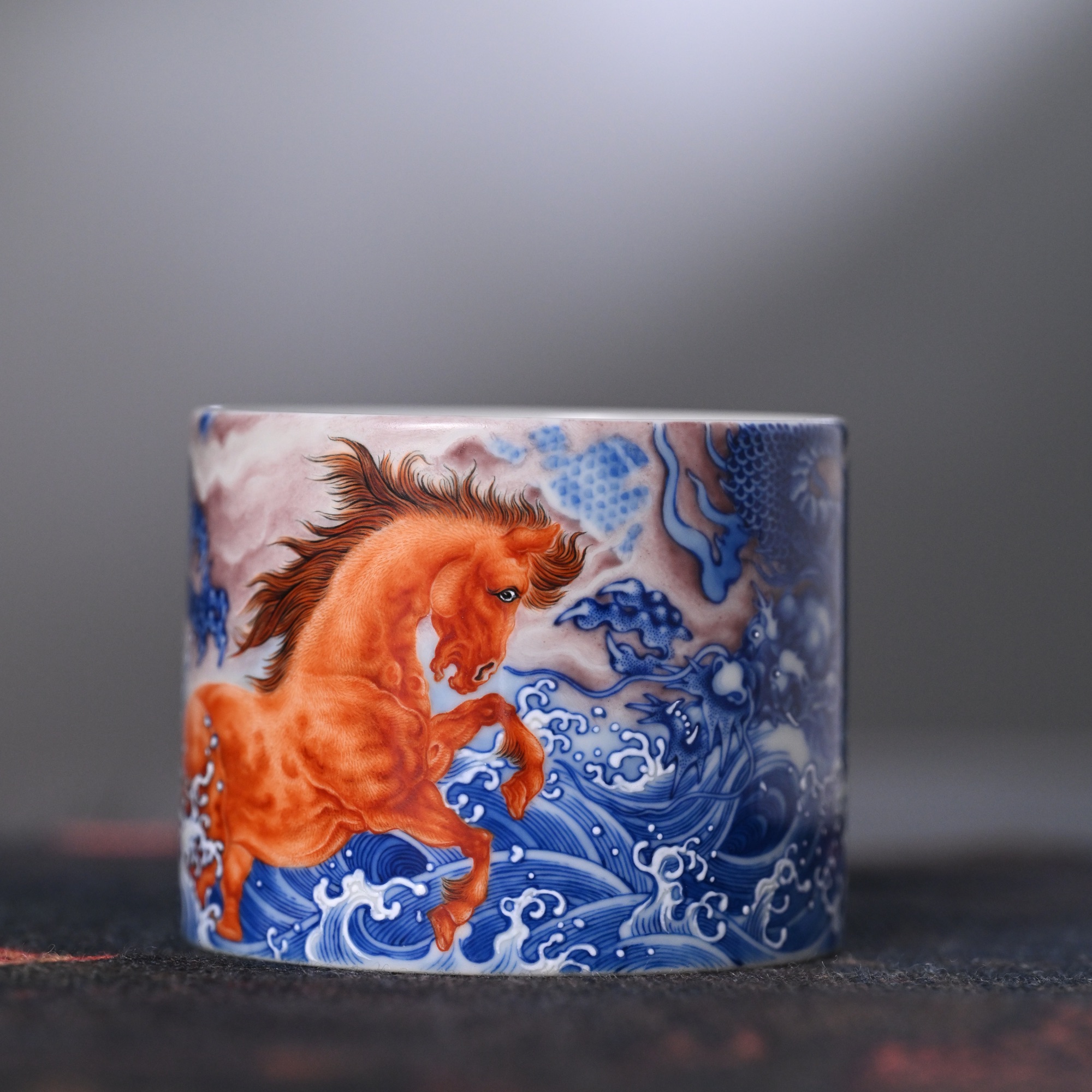 澄怀堂 龙马直口杯