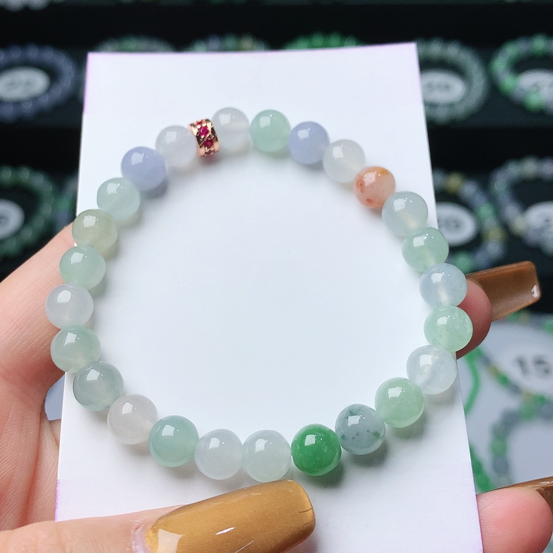 翡翠手链未镶嵌翡翠