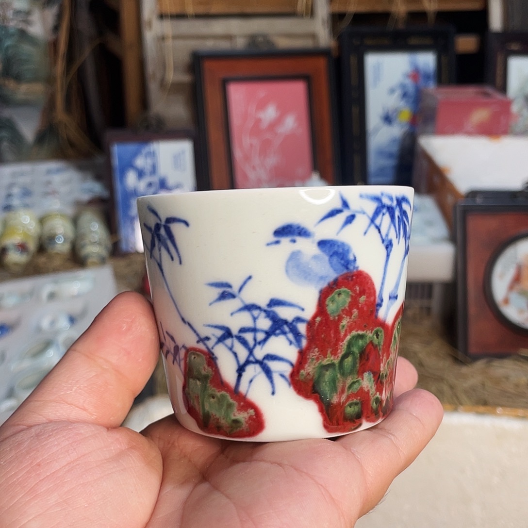 杯景德镇陶瓷艺术品