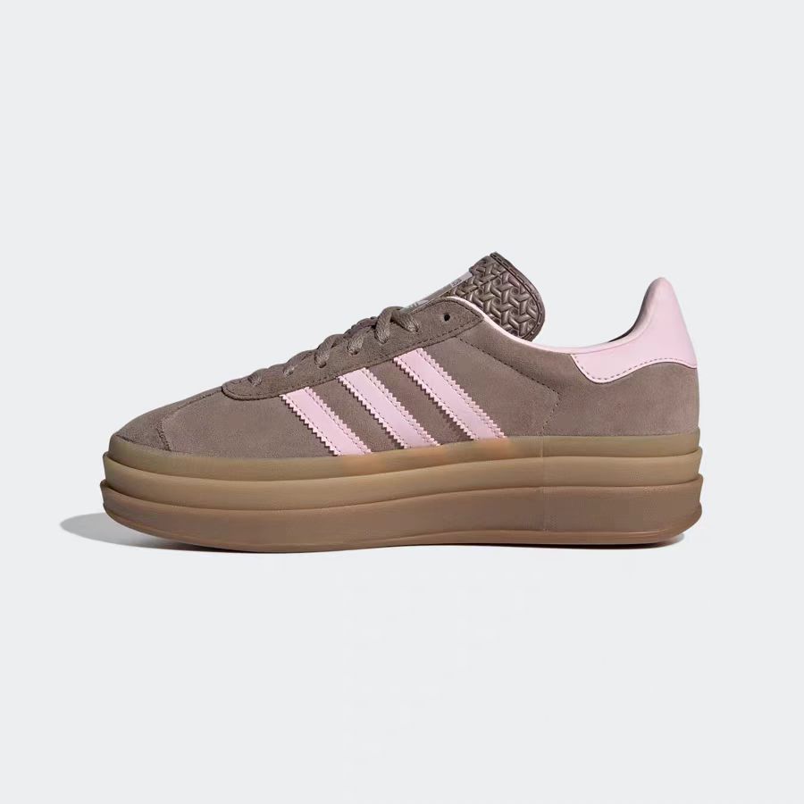 阿迪达斯【商场同款】女子 GAZELLE BOLD时尚百搭复古板鞋JQ6436#HN