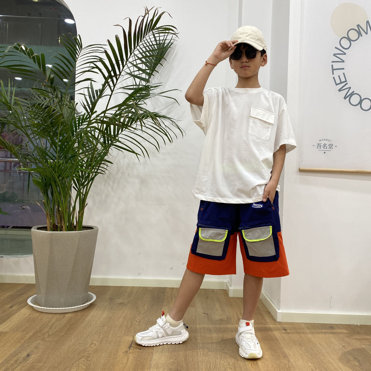 6059  夏季中大童休闲裤  B