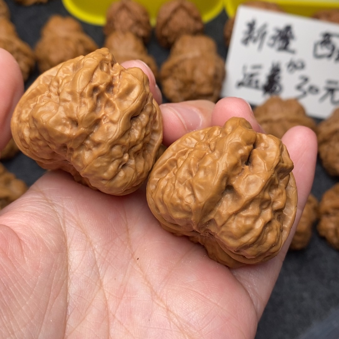 文玩核桃把件头*萌蛤蟆38