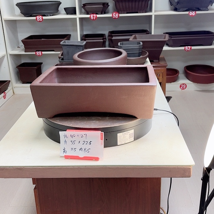 紫砂花盆过桥小号