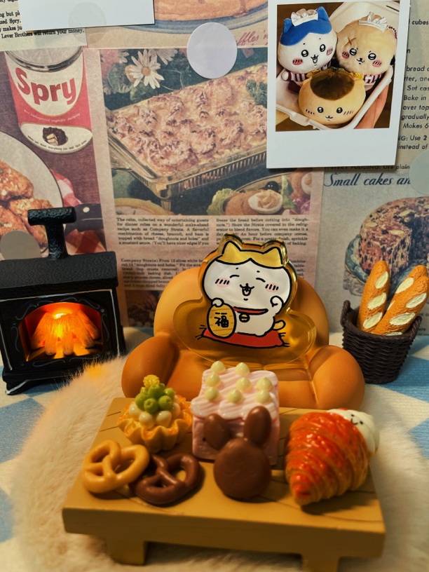 【直播间下单】（偏远拍）chiikawa吉伊卡哇二创冰箱贴大小立牌