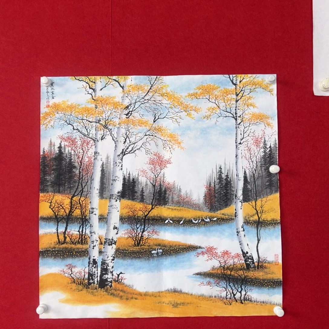 国画绘画国画作品