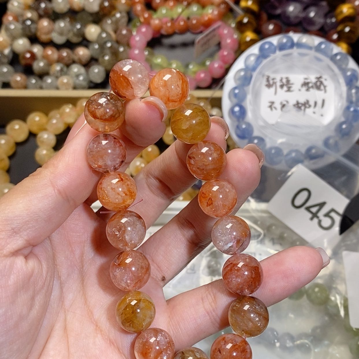 【闪购商品】水晶手链未镶嵌胶花080