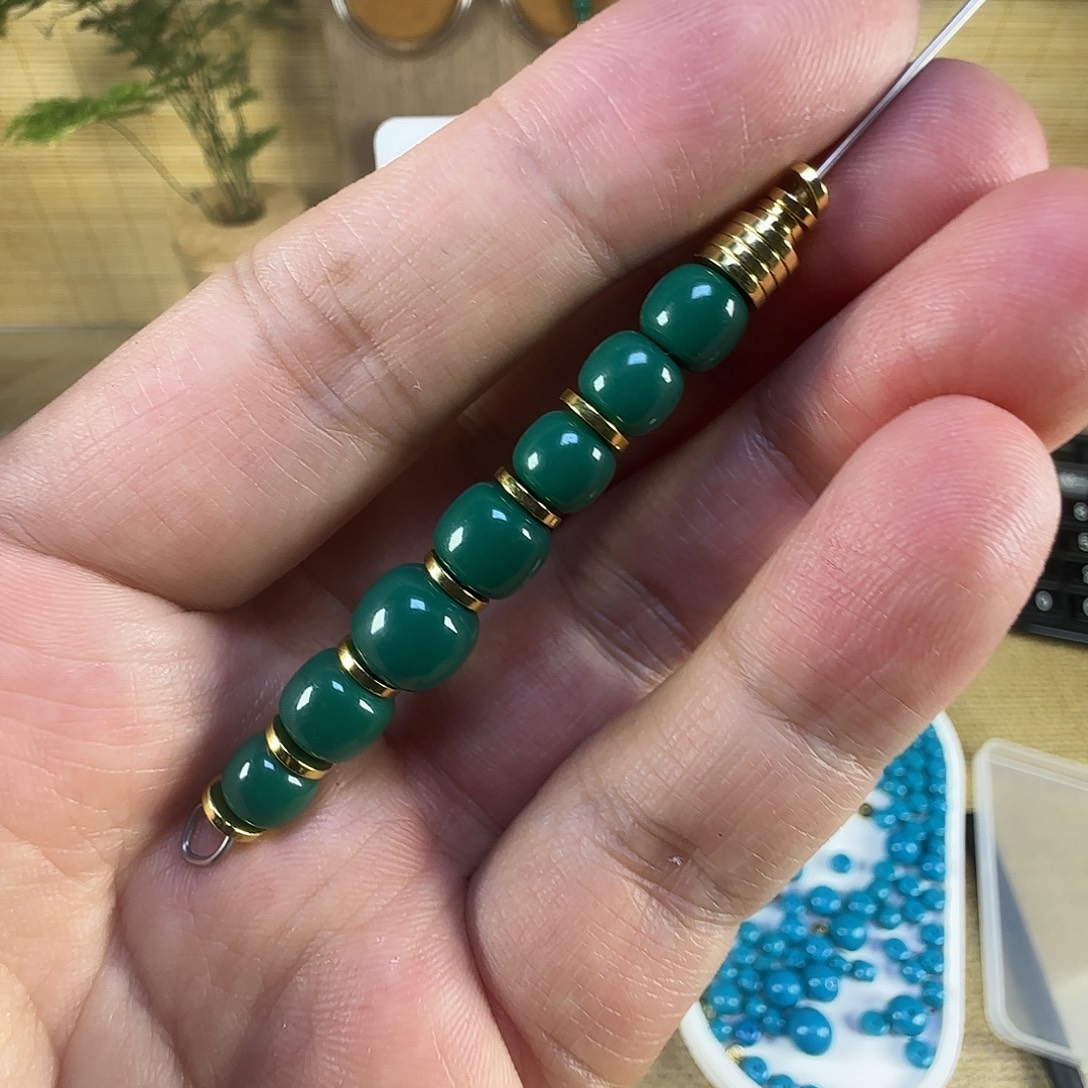 *****琉璃磁石顶珠77877