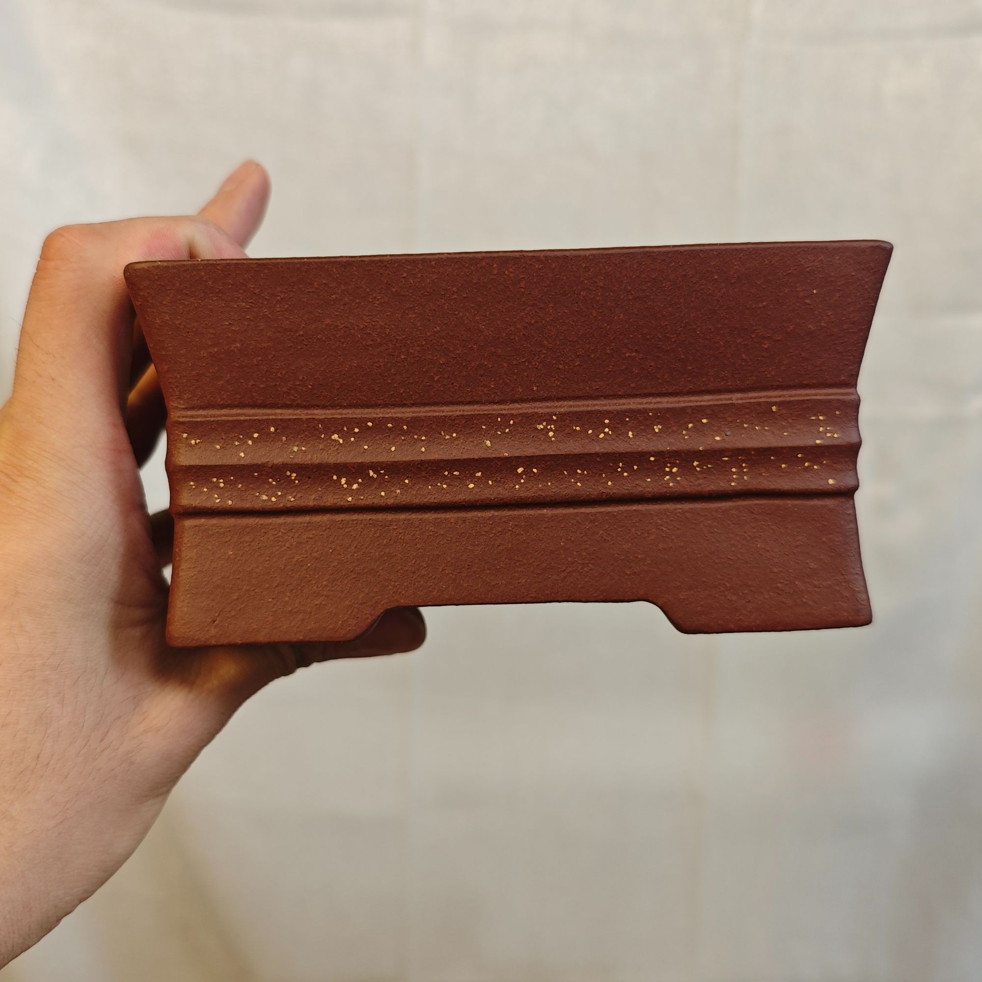 【内长13.5cm-内宽10cm-内高6cm】玉腰带古法铺砂