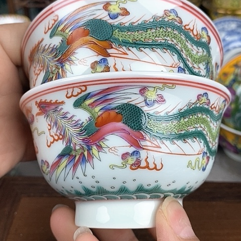 景德镇陶瓷藏式茶碗
