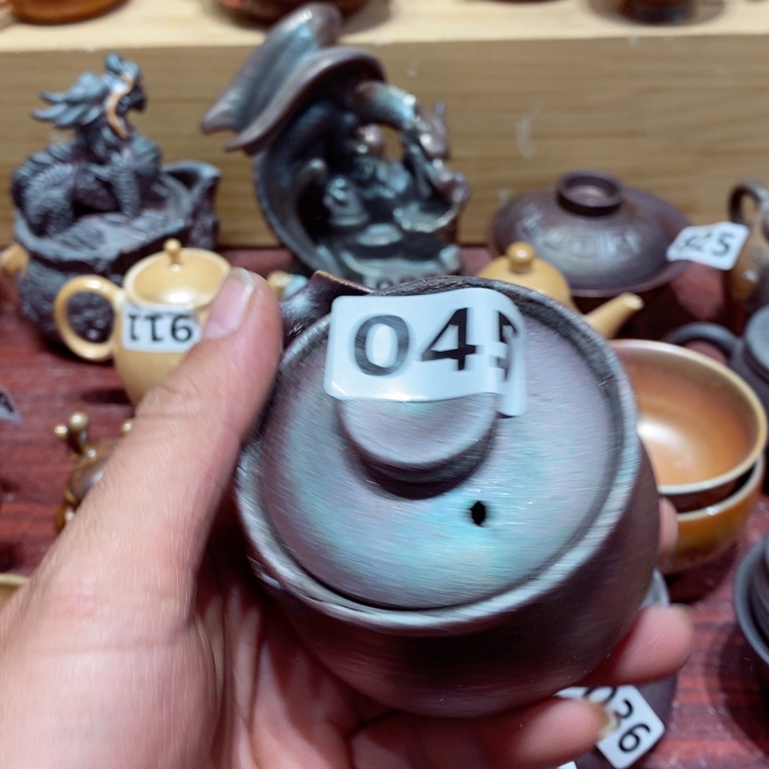 柴烧茶具陶瓷杯子