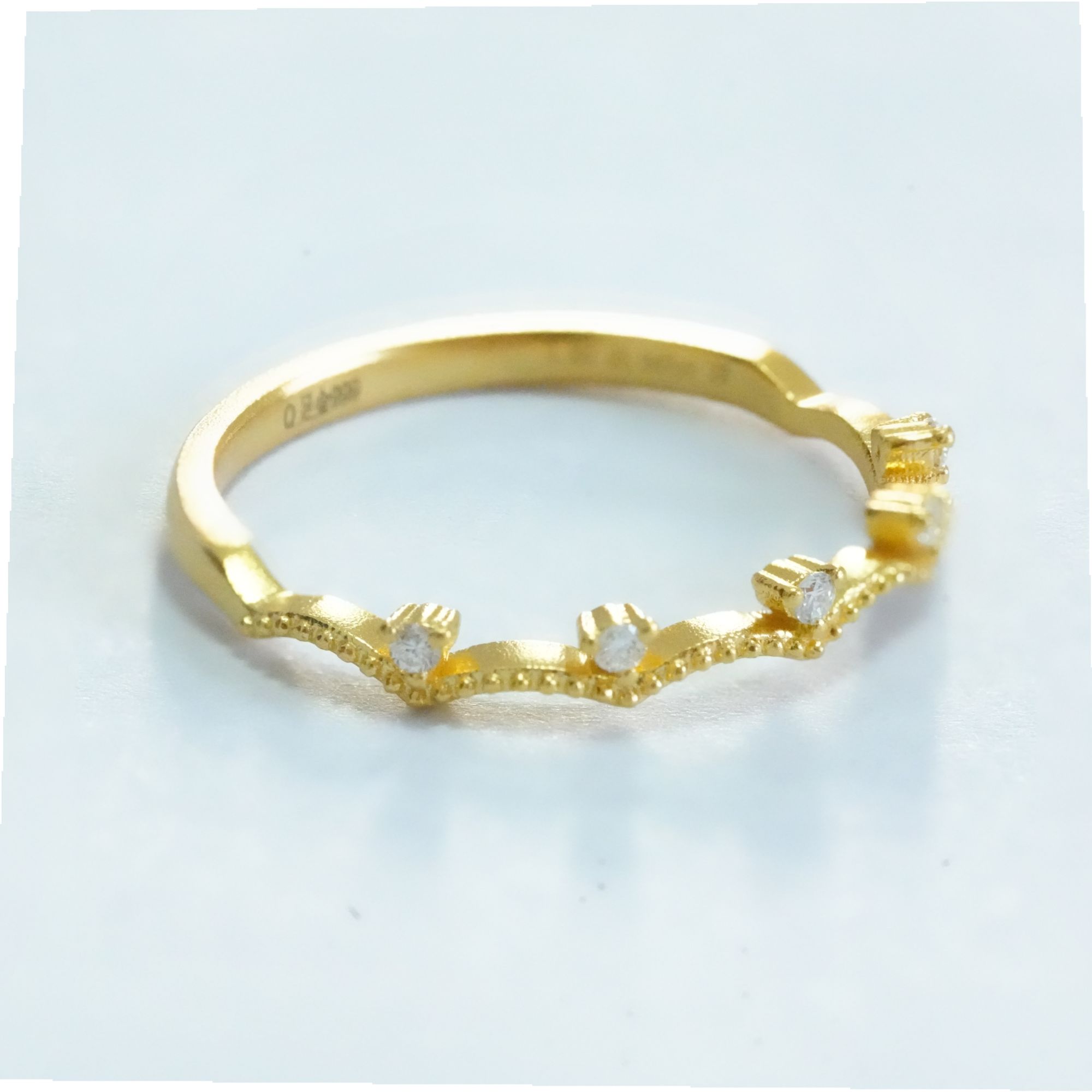  足金【桂冠】戒指MF