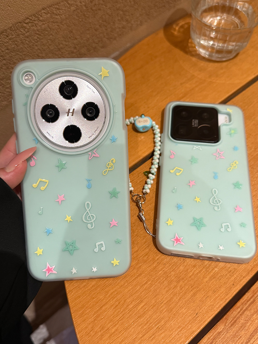 小众适用于opporeno14手机壳小米15红米vivox200华为p80荣耀苹果