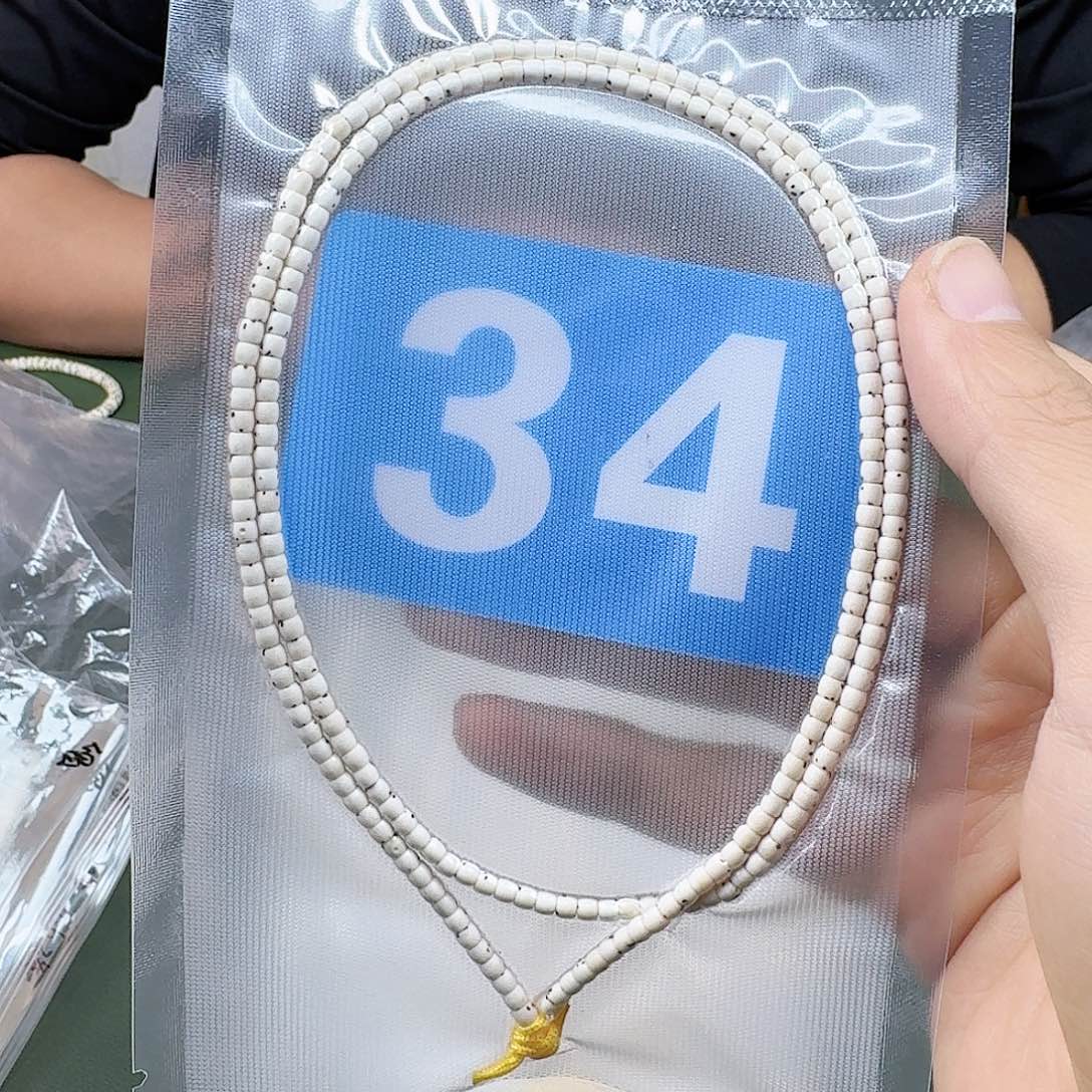 星月菩提吊坠大留白108。43尺寸。34