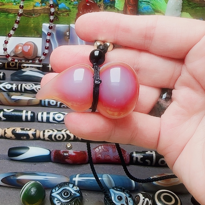 玛瑙/玉髓合金珠宝半成品