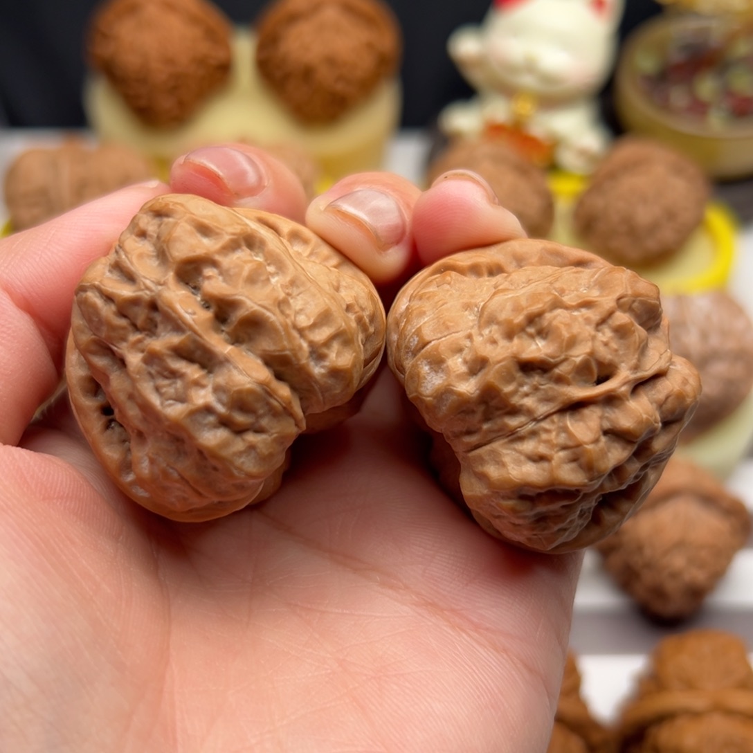 文玩核桃把件39蛤蟆头