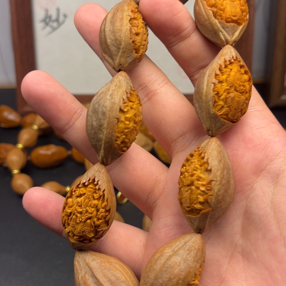 手串/手链橄榄核财神