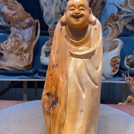 柏木（崖柏）根雕摆件