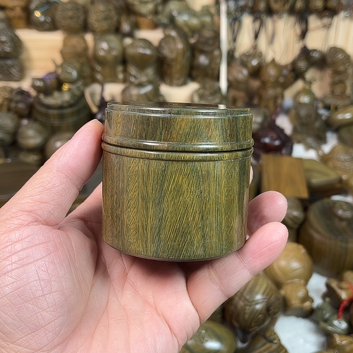 N***.维腊木（绿檀）品香罐