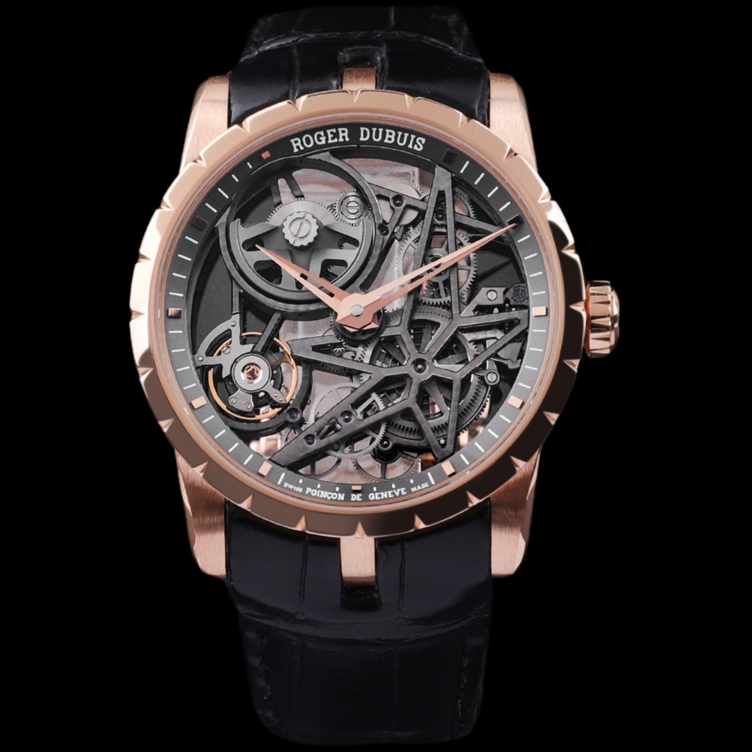 95新 ROGER DUBUIS/罗杰杜彼 RDDBEX0422 42mm 17年保卡
