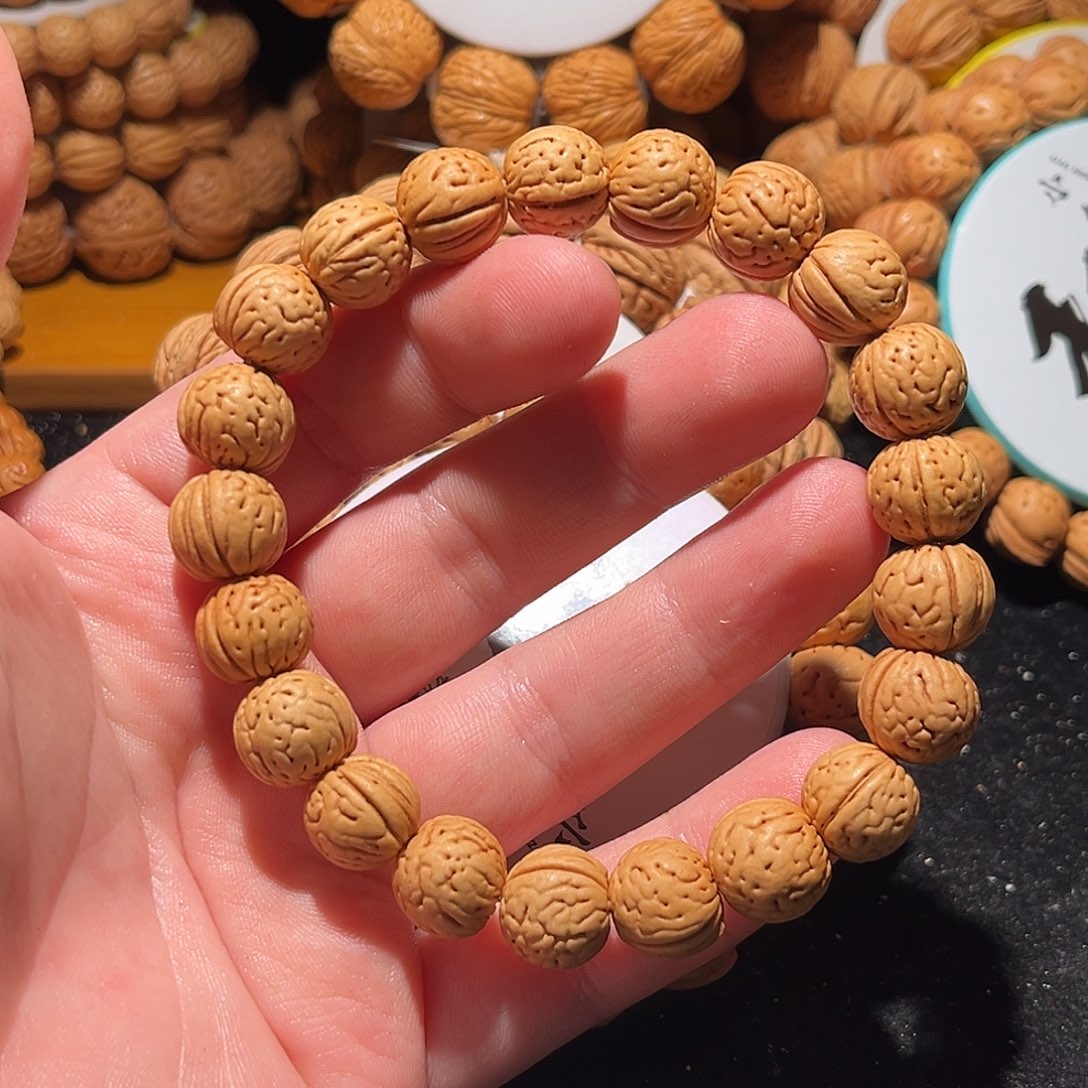 手串桃核12.5尺寸金丹