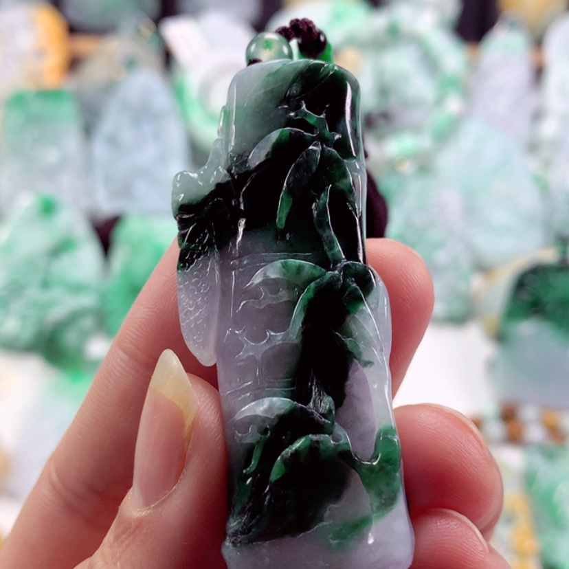 【闪购商品】翡翠吊坠(不含链)未镶嵌